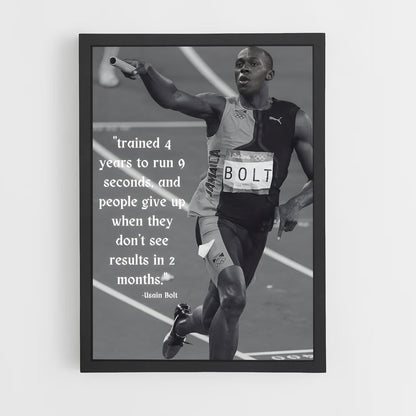 ap-usain bolt-5 cadre Noir