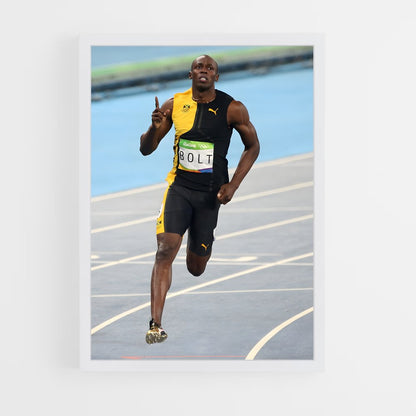 ap-usain bolt-6 cadre Blanc