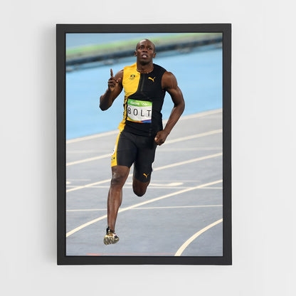 ap-usain bolt-6 cadre Noir