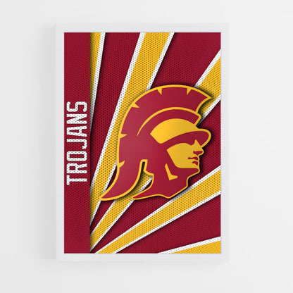 ap-usc trojans-6 cadre Blanc