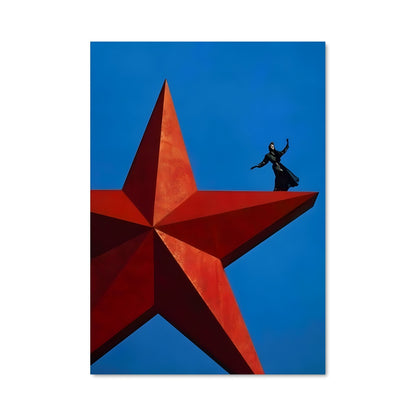 Poster Étoile Rouge