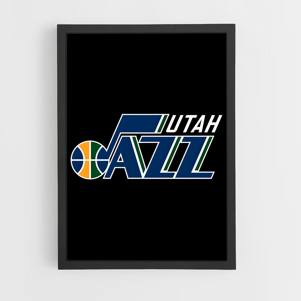 ap-utah jazz-5 cadre Noir