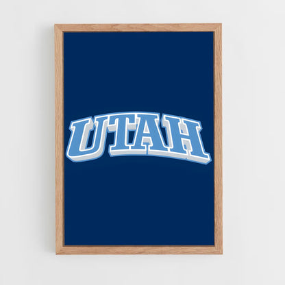 ap-utah jazz-7 cadre Bois clair