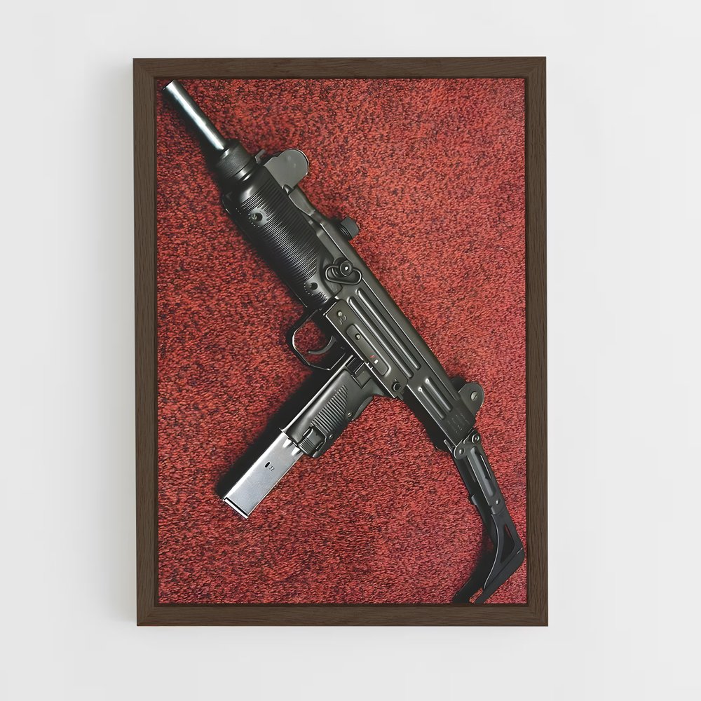 ap-uzi-1 cadre Bois foncé