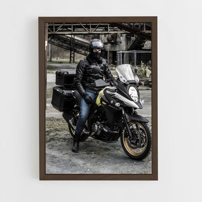 ap-v-strom 650-2 cadre Bois foncé