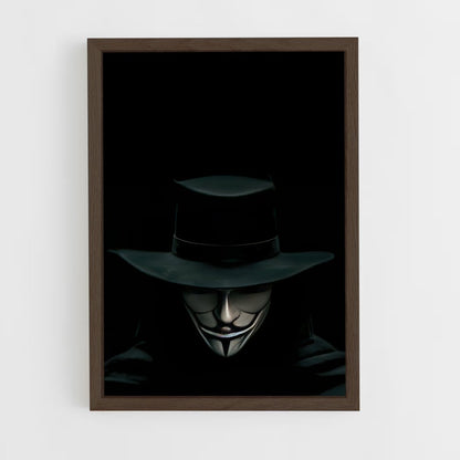 ap-v for vendetta-2 cadre Bois foncé