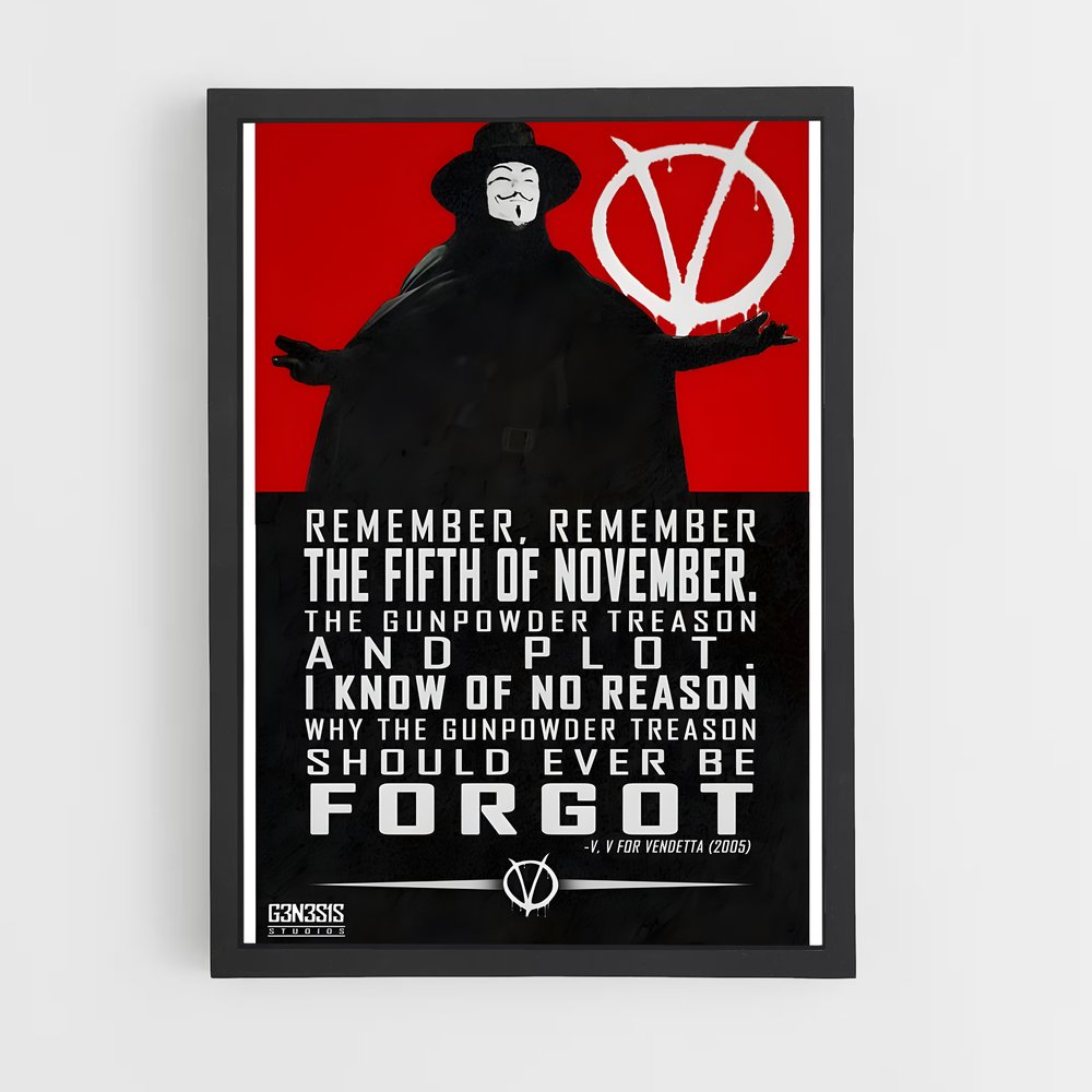 ap-v for vendetta-3 cadre Noir