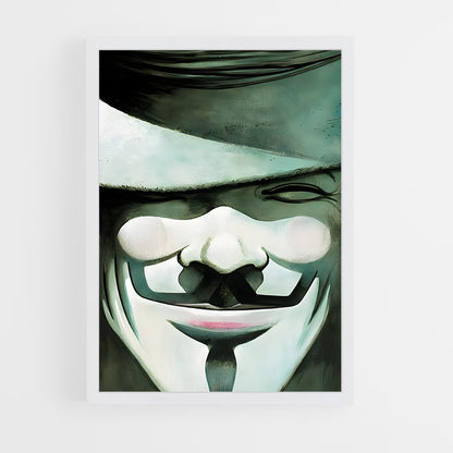 ap-v for vendetta-5 cadre Blanc