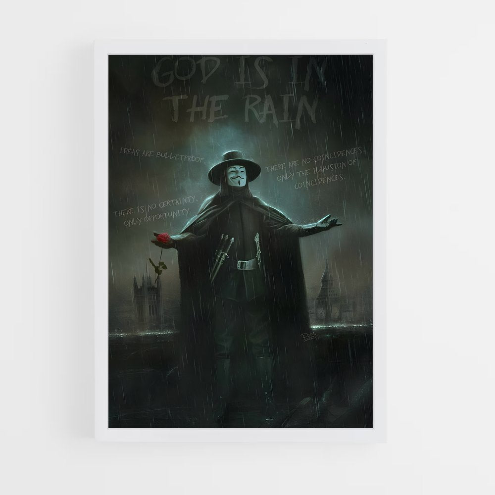 ap-v for vendetta-6 cadre Blanc