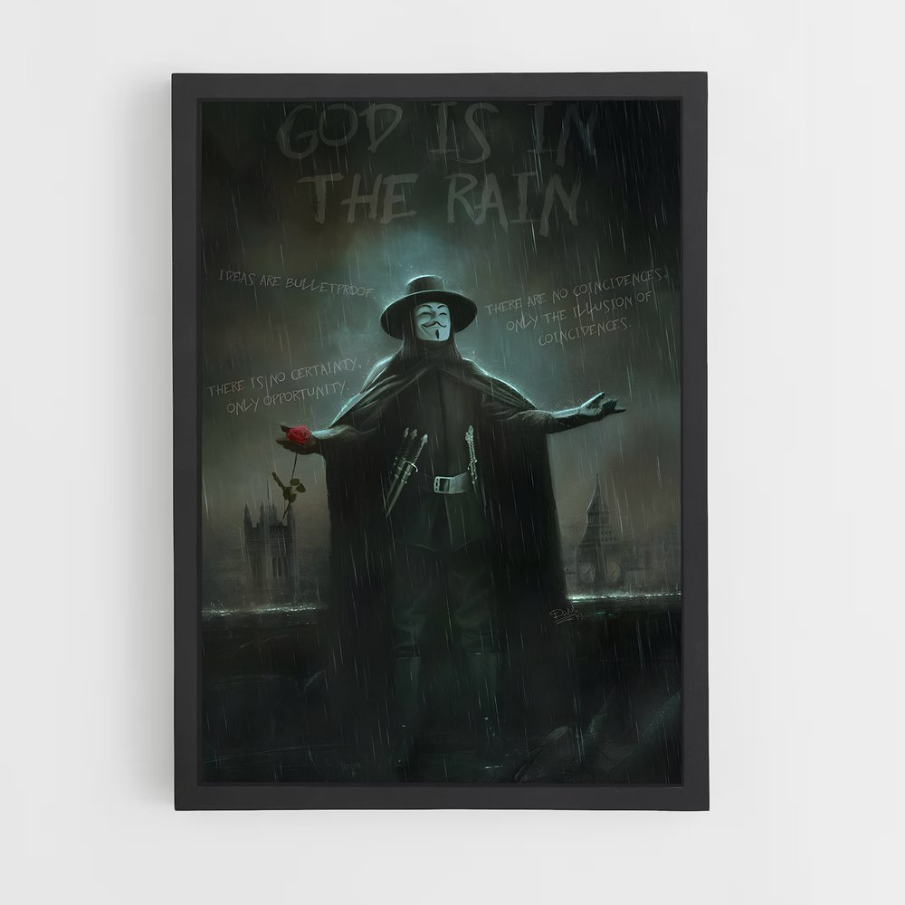 ap-v for vendetta-6 cadre Noir