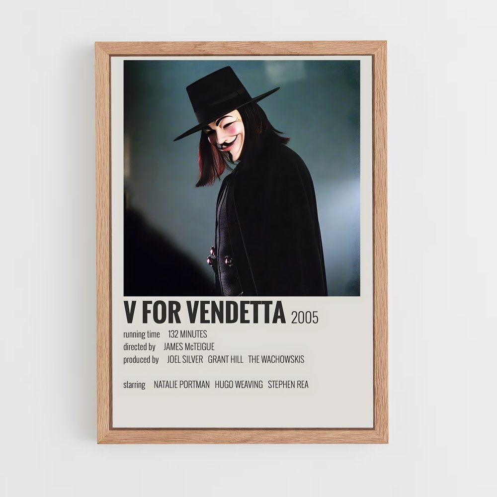 ap-v for vendetta-7 cadre Bois clair