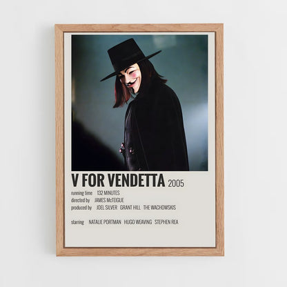 ap-v for vendetta-7 cadre Bois clair