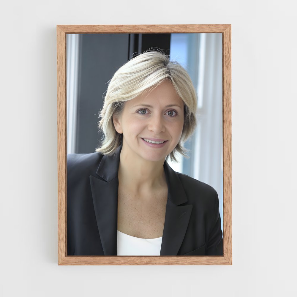 ap-valerie pecresse-1 cadre Bois clair