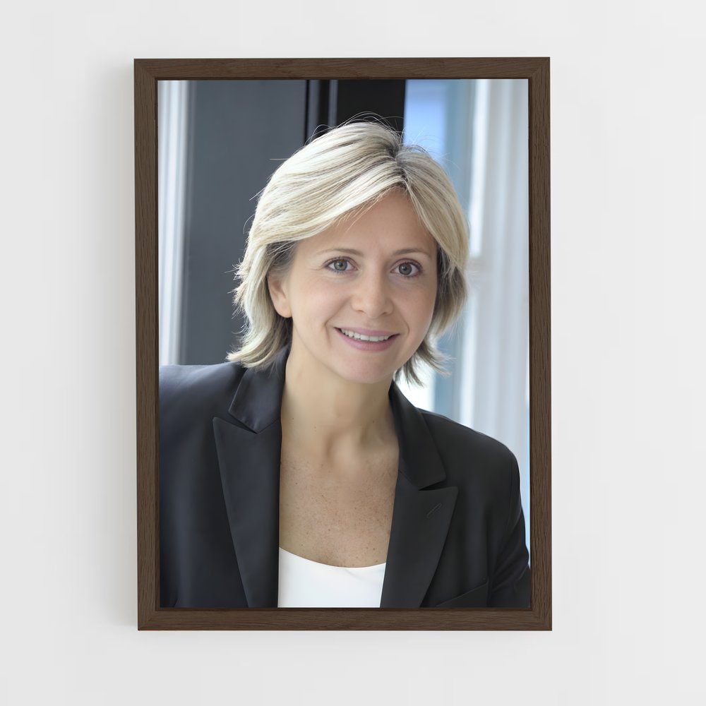 ap-valerie pecresse-1 cadre Bois foncé