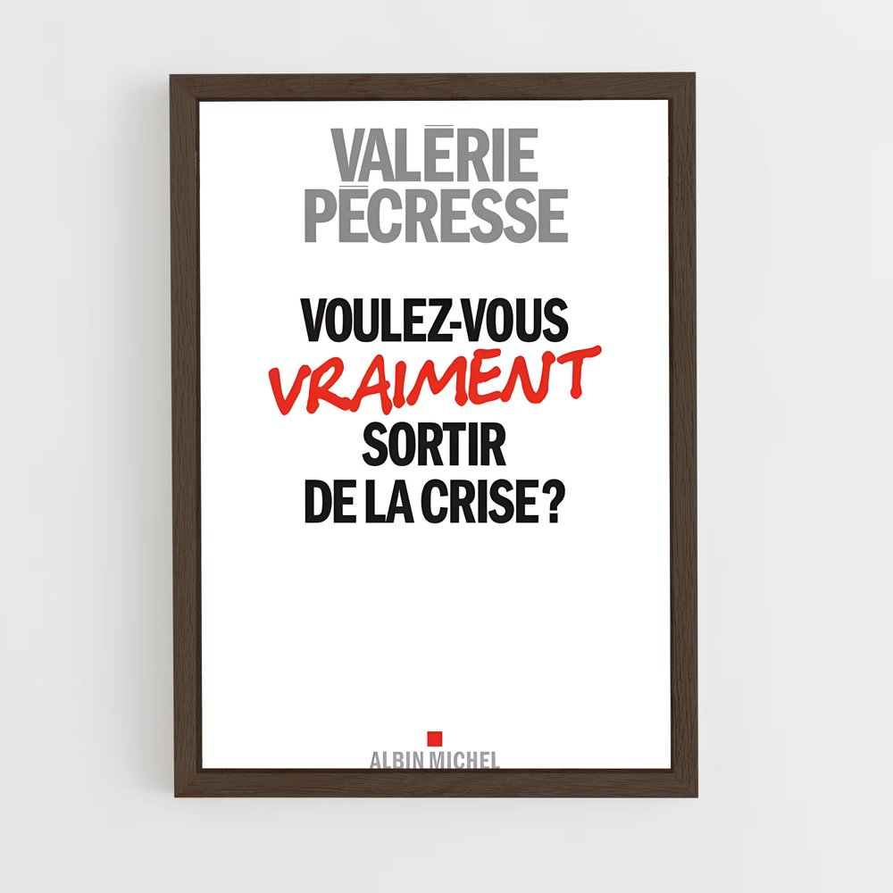 ap-valerie pecresse-3 cadre Bois foncé