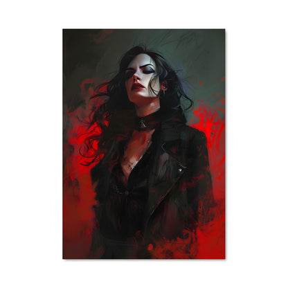 Poster La Veilleuse Rouge