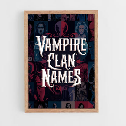 ap-vampire clans-2 cadre Bois clair