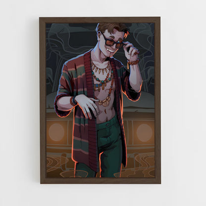 ap-vampire the masquerade-7 cadre Bois foncé