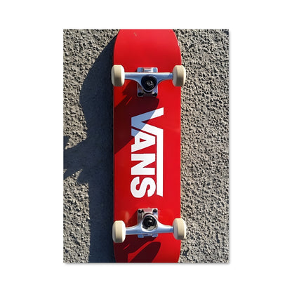 Poster Skate et Vans