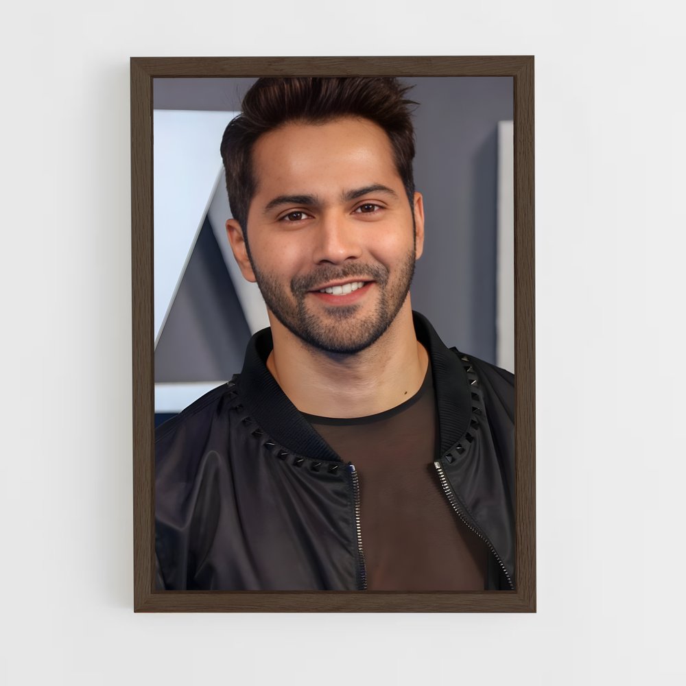 ap-varun dhawan-2 cadre Bois foncé