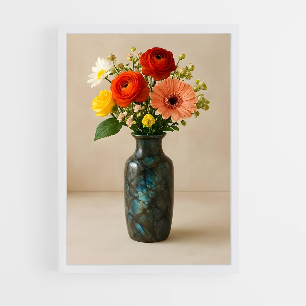 ap-vase-10 cadre Blanc