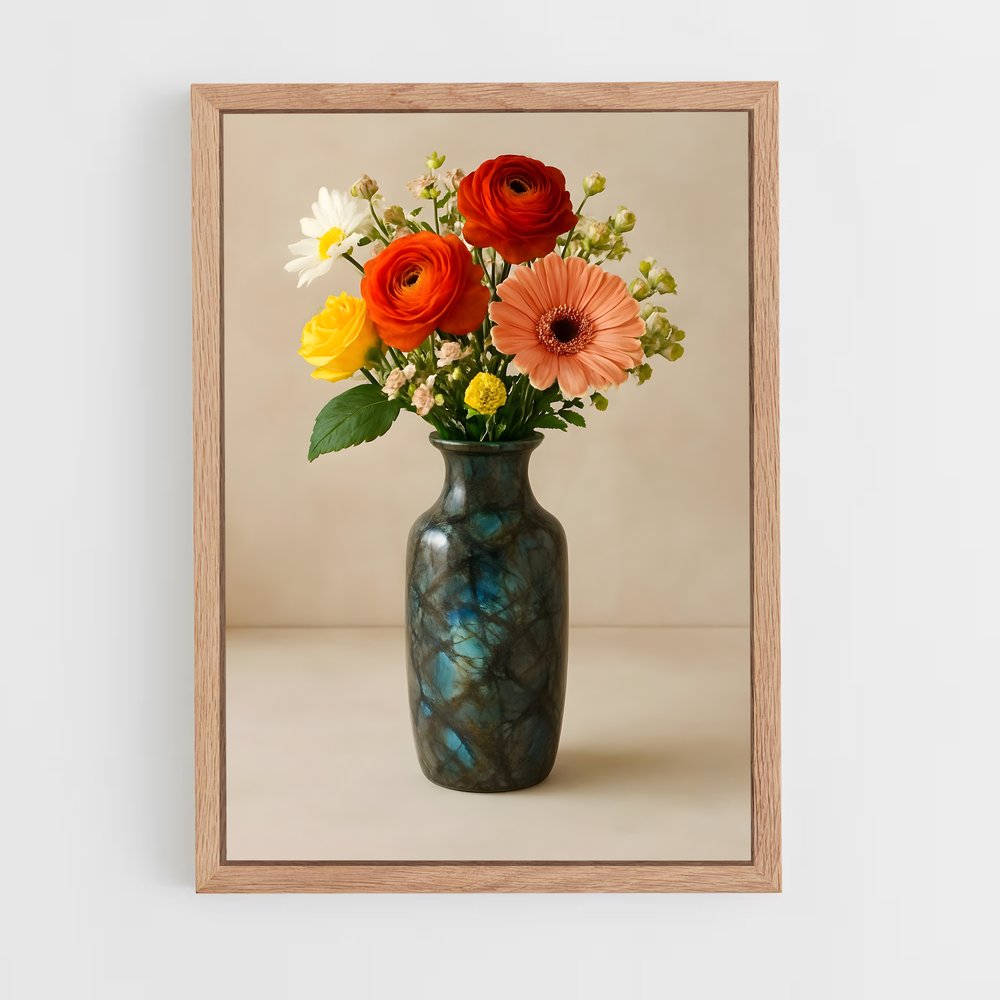 ap-vase-10 cadre Bois clair