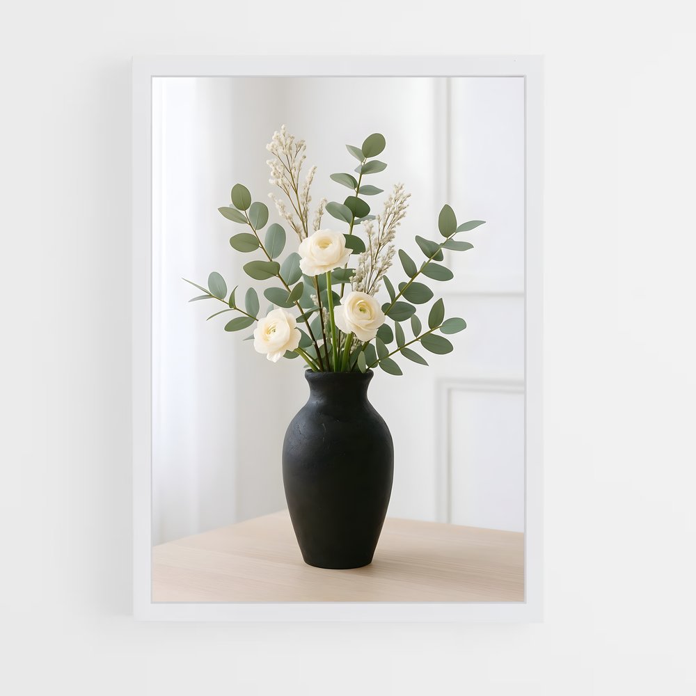 ap-vase-12 cadre Blanc