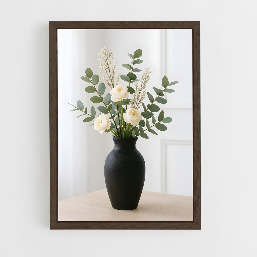ap-vase-12 cadre Bois foncé