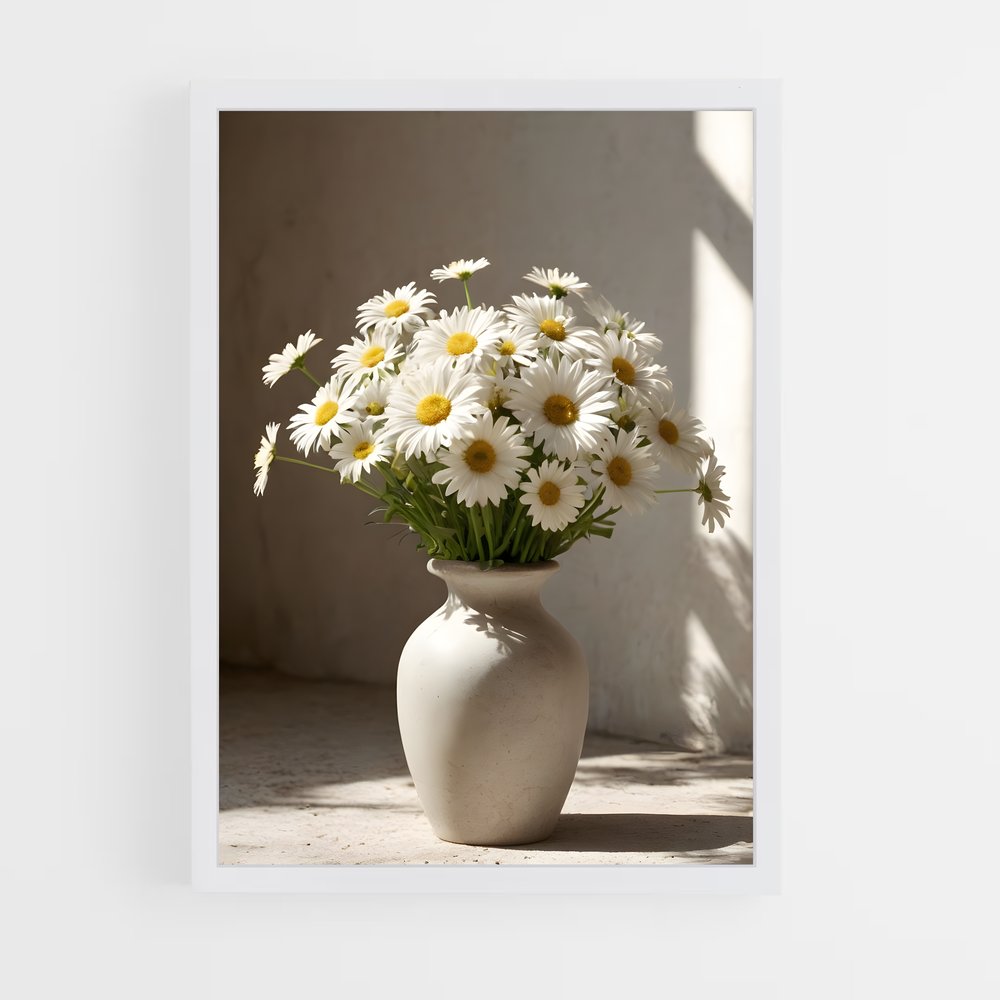 ap-vase-13 cadre Blanc