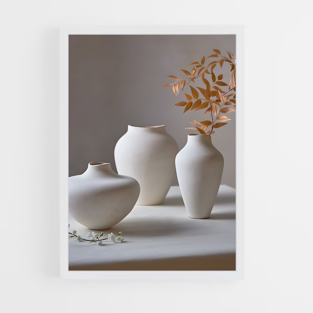 ap-vase-7 cadre Blanc