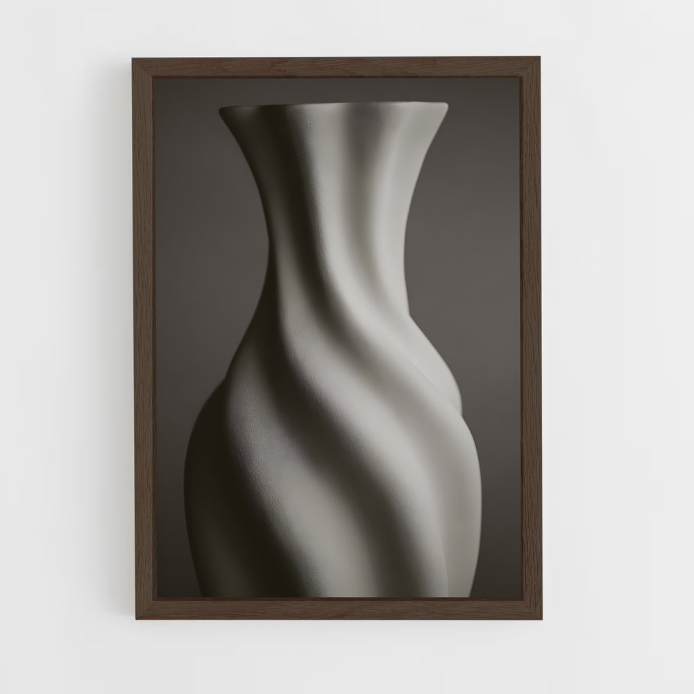 ap-vase-9 cadre Bois foncé
