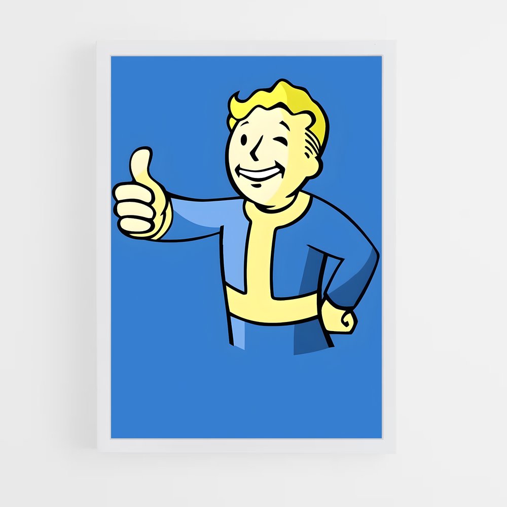 ap-vault boy-1 cadre Blanc