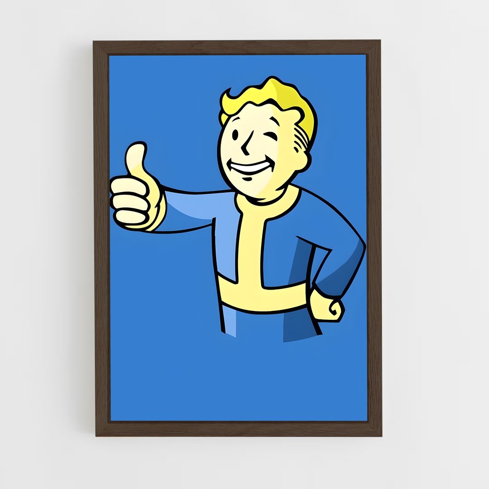 ap-vault boy-1 cadre Bois foncé