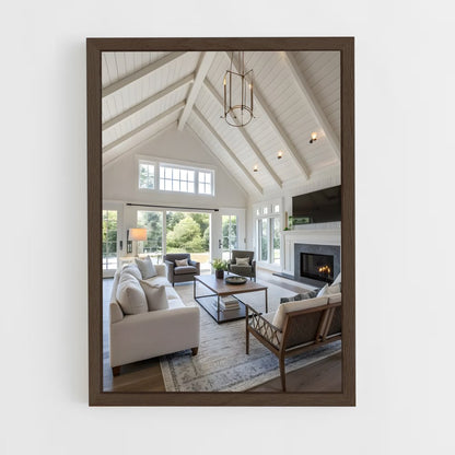 ap-vaulted ceilings-1 cadre Bois foncé