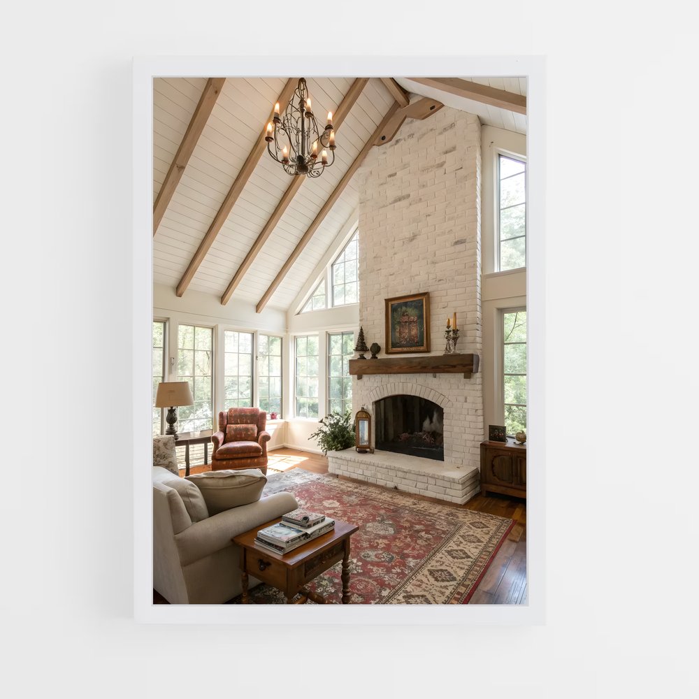 ap-vaulted ceilings-12 cadre Blanc