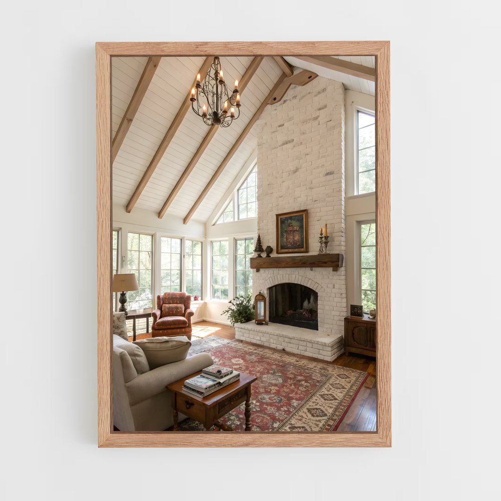 ap-vaulted ceilings-12 cadre Bois clair