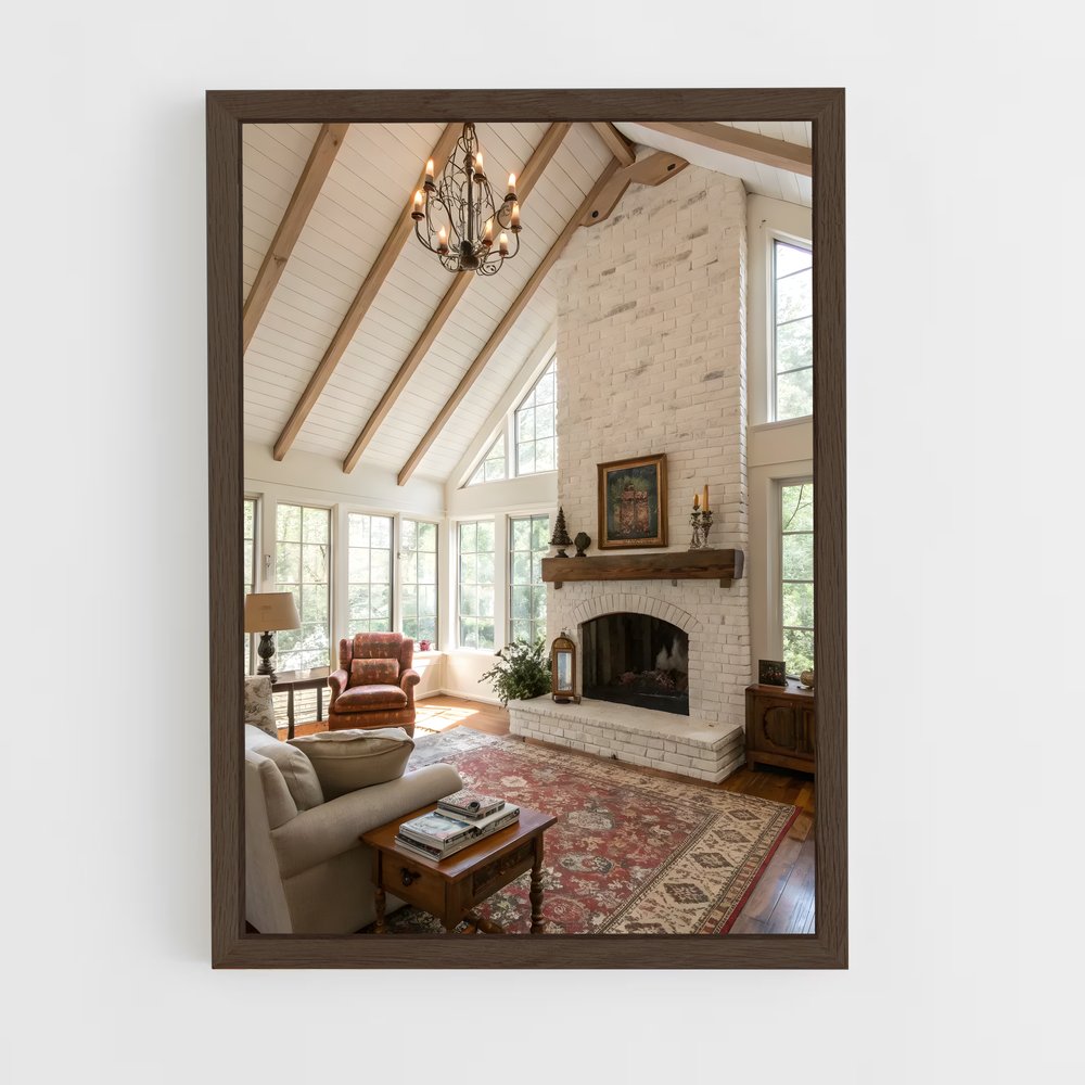 ap-vaulted ceilings-12 cadre Bois foncé