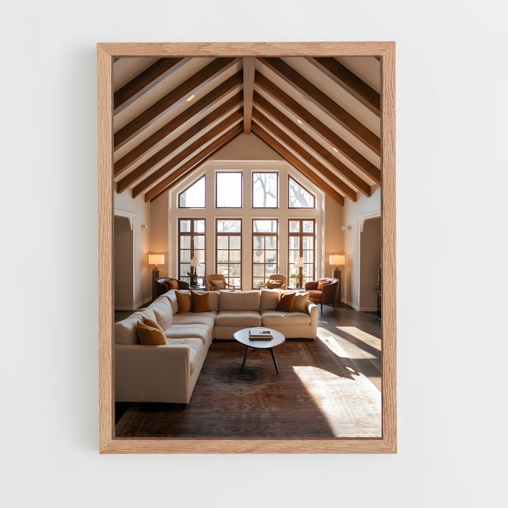 ap-vaulted ceilings-19 cadre Bois clair