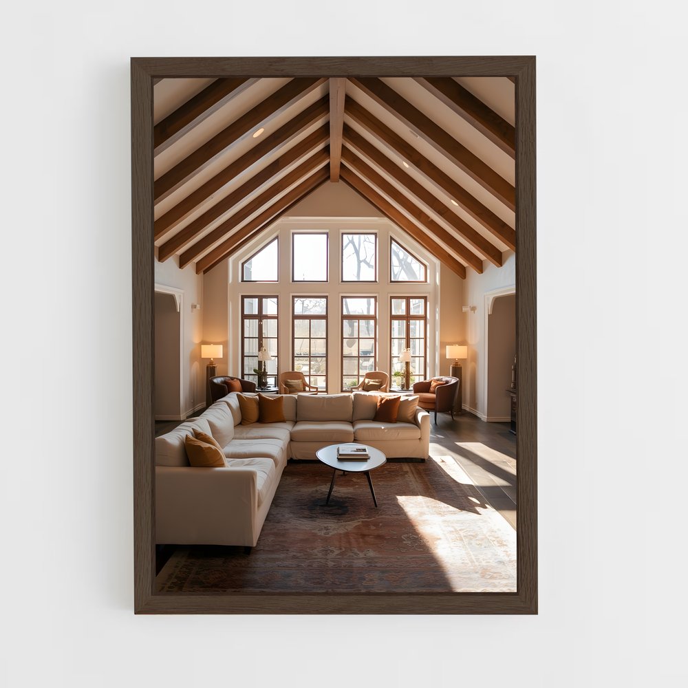 ap-vaulted ceilings-19 cadre Bois foncé