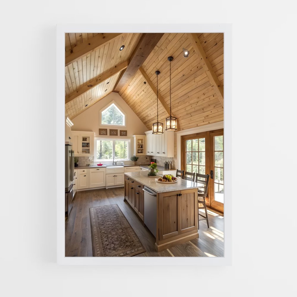 ap-vaulted ceilings-3 cadre Blanc