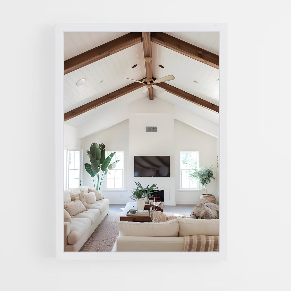 ap-vaulted ceilings-5 cadre Blanc