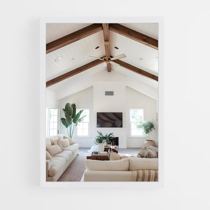 ap-vaulted ceilings-5 cadre Blanc