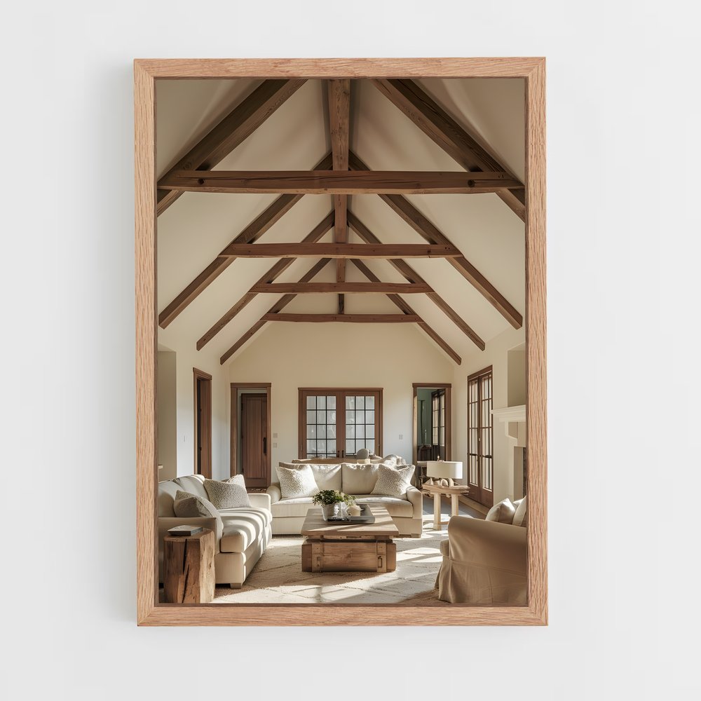 ap-vaulted ceilings-6 cadre Bois clair