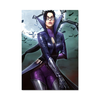 Poster Lune Violette