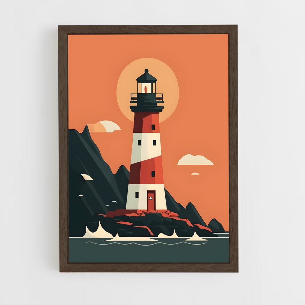 ap-vector art-1 cadre Bois foncé