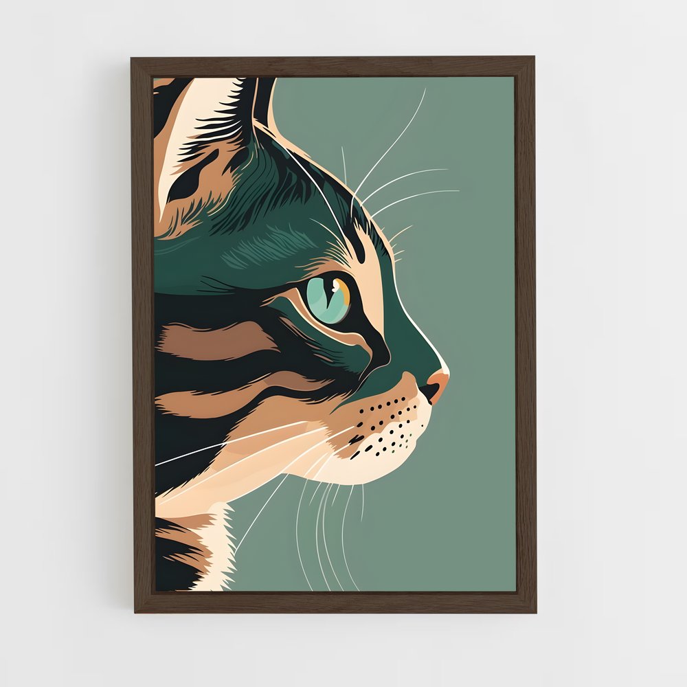ap-vector art-3 cadre Bois foncé