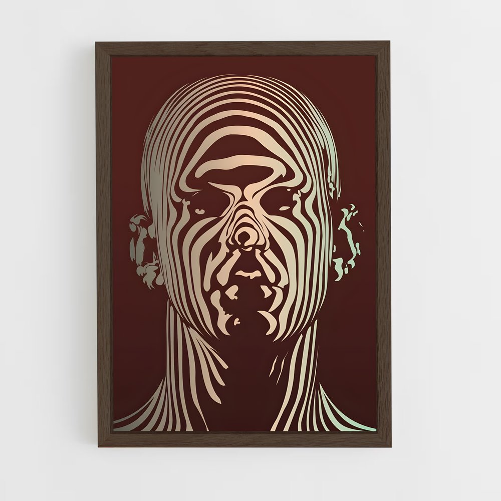 ap-vector art-6 cadre Bois foncé