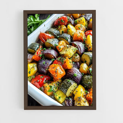 ap-vegetables-3 cadre Bois foncé