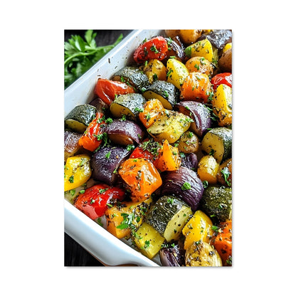 Poster Légumes Rôtis