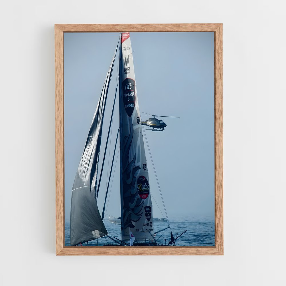 ap-vendee globe sailing-4 cadre Bois clair